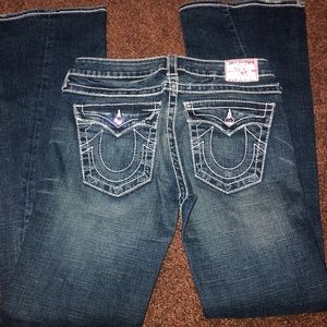 True Religion - Disco Joey Big T Rhinestone